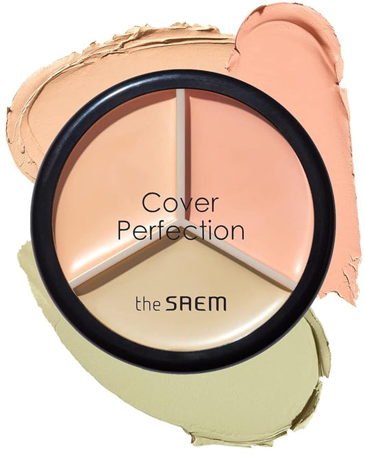 THESAEM Cover Perfection Triple Pot Concealer 03 Correct Redness Skin