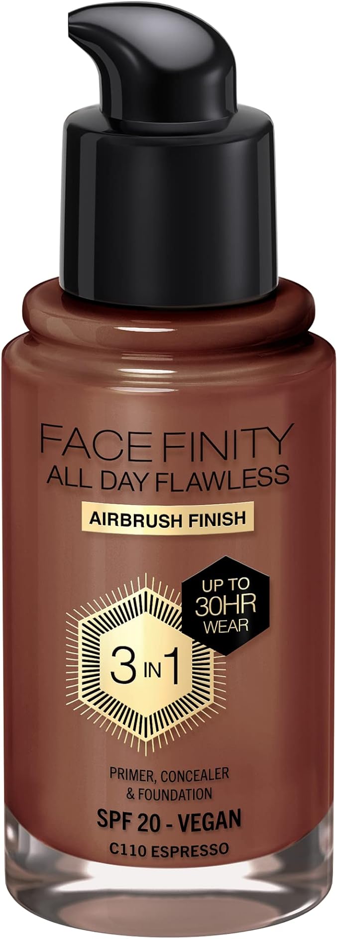Max Factor Facefinity 3-in-1 All Day Flawless Liquid 30 ml