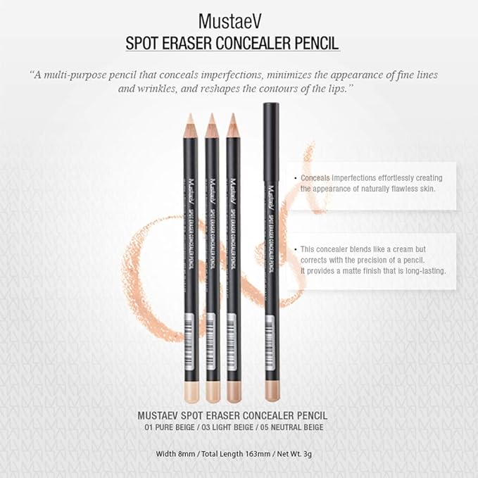Spot Eraser Concealer Pencil - No. 05 Neutral Neutral Beige