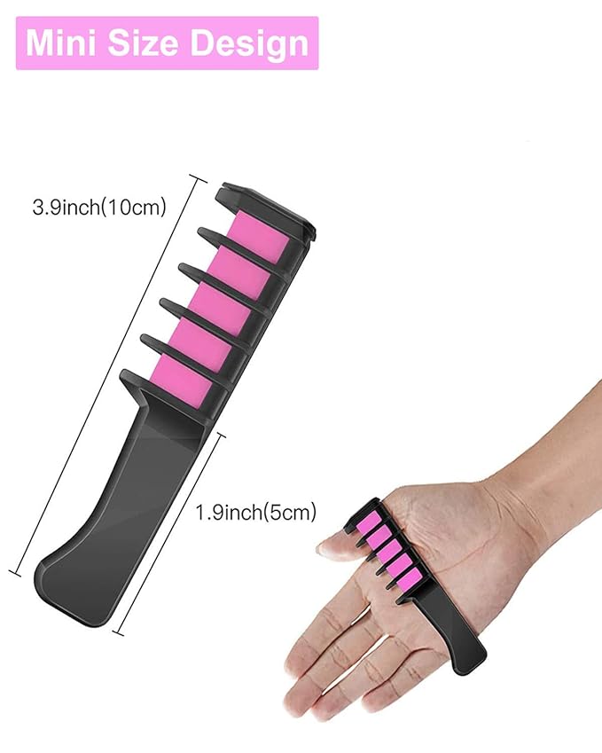New Hair Chalk Comb Temporary