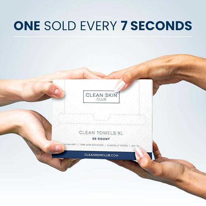 Clean Skin Club Clean Towels XL™, USDA Certified