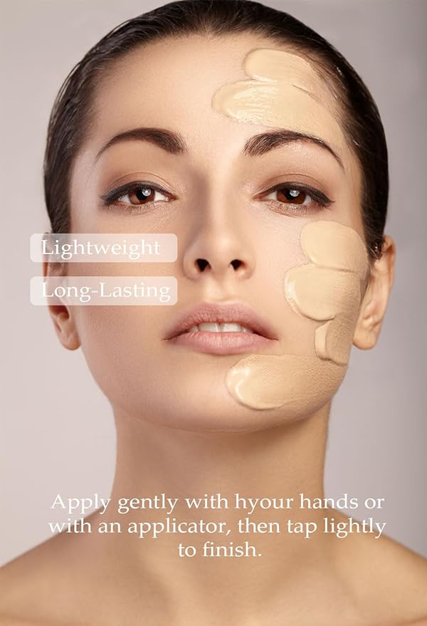 PS.PRETTYSKIN Collagen foundation for women, Long-Lasting Perfect Cove 100ml