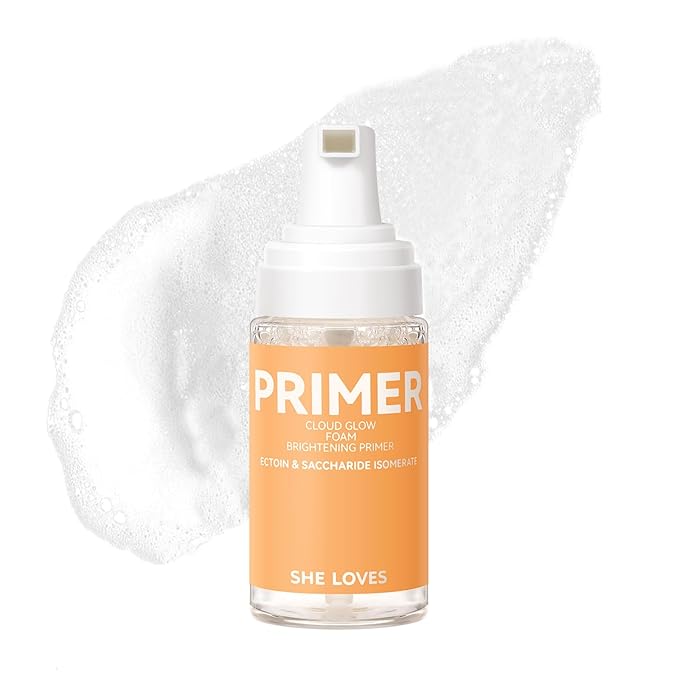 Cloud Glow Priming Foam Brightening Primer, , Pore Skin Tones 40 mL