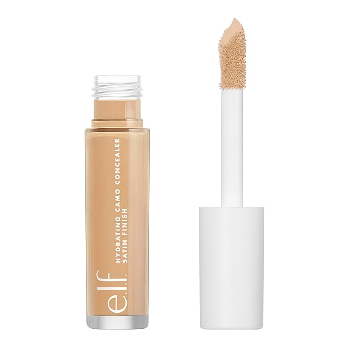 e.l.f. Hydrating Camo Concealer, Lightweight, Full Coverage, Long Fl Oz