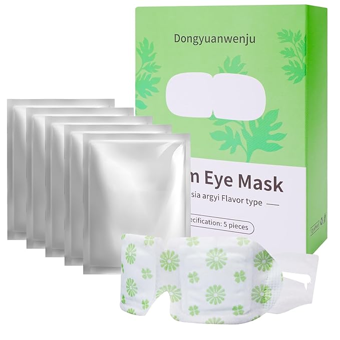 5pcs wormwood steam eye mask,