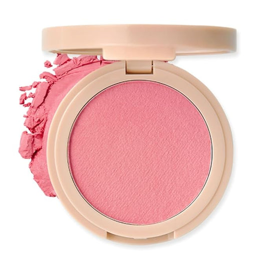 EGLIPS All Over Blusher - Multi-Use Cream Jelly Blush for Eyes & Cheeks Buildable and Blendable Texture with Shimmery Pearls Natural Korean Face Makeup (04 DELIGHT, 0.18 oz)
