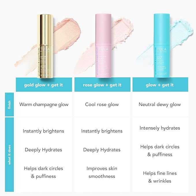 TULA Skin Care Eye Balm Gold Glow - 35 oz
