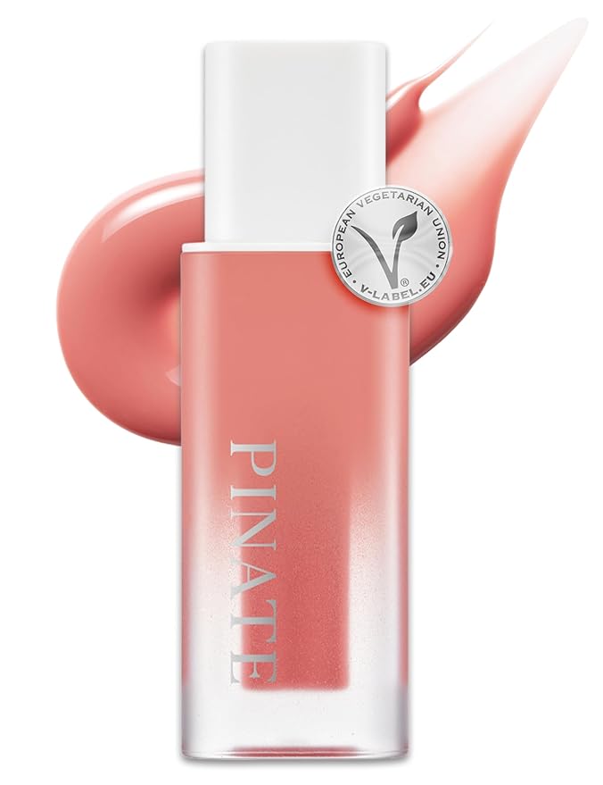 Natural Bloom Korean Lip Oil Serum 0.14 fl oz | Moisturizing Lip Booster Plumping Oil Tint Serum Enriched w/Camellia & Safflower Oils | Non-Irritating Color Changing Lip Oil (Pink Muhly)