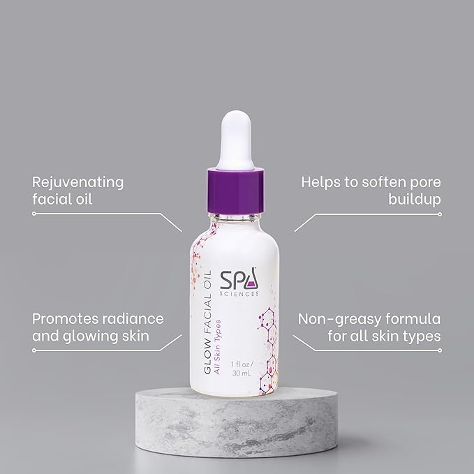 SPA SCIENCES - Dermaplaning Oil - Skin Barrier Shave Oil for Women Smooth Glide - Use with Face Razor, Eyebrow Razor, Dermaplaning Tools, Microblades for Face - Pre Shave & After Shave Softener