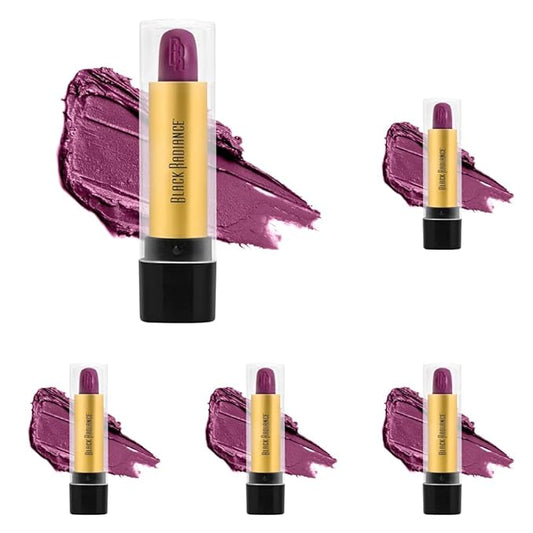 Black Radiance Perfect Tone Lipstick Lip Color Berry Bold (Pack of 5)