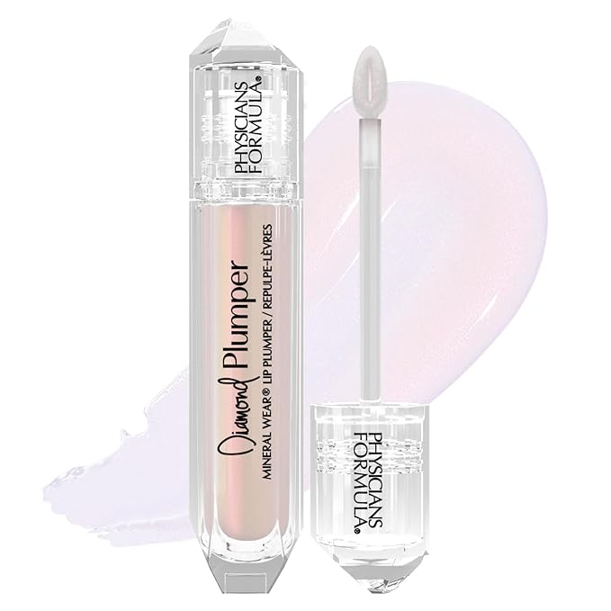 Physicians Formula Mineral Wear Diamond Lip Plumper Gloss Light Pink Princess Cut & Pink Radiant Cut