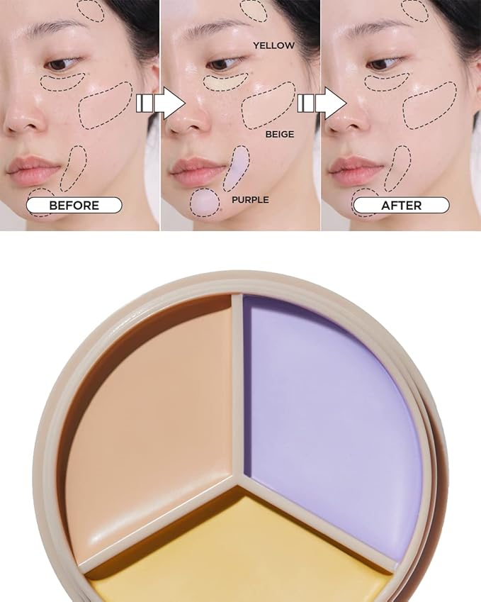 THESAEM Cover Perfection Triple Pot Concealer 03 Correct Skin Tone