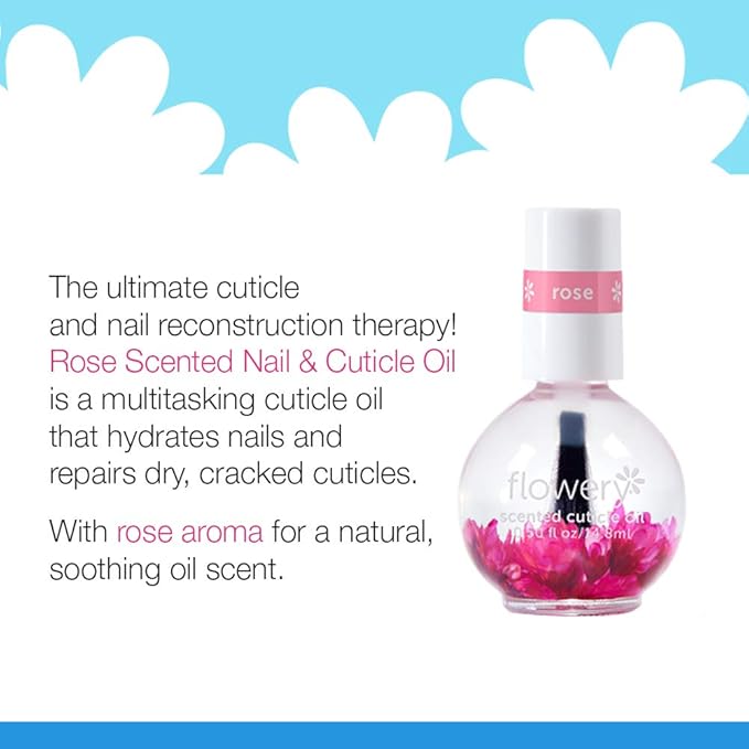 Flowery Rose Scented Cuticle Oil,