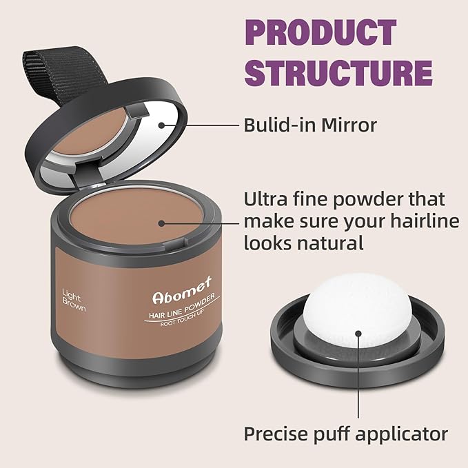 Hairline Powder Instantly Conceals Hair