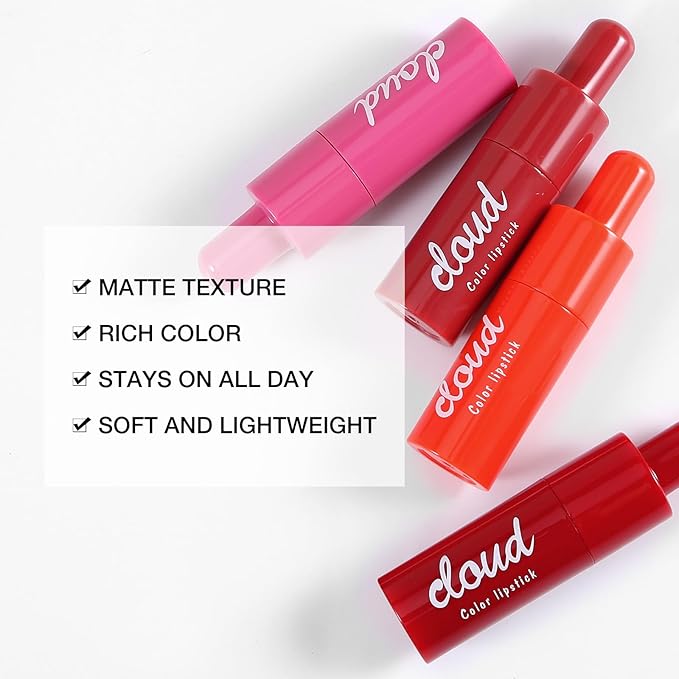 Boobeen Highly Pigmented Lip Gloss Liquid Lipstick, Multi-Use Lip and Cheek, Lightly Tinted, Lip Stain Long-Lasting, Non-sticky Matte Lips and Cheeks Color