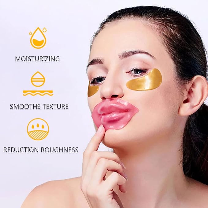 30pcs lip masks & 24k