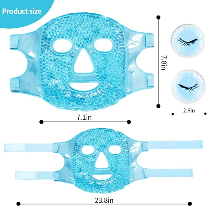 Face eye masks for dark