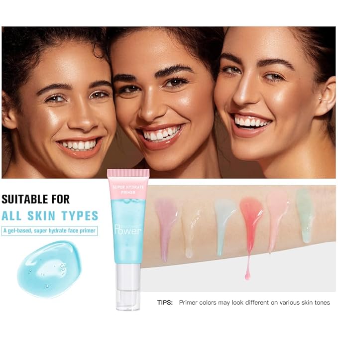 AKARY Gel-Based & Hydrating Face Primer For Smoothing 03 Watermelon