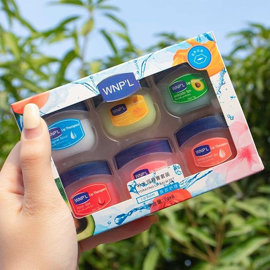 Fruit Flavored Lip Balm Set, Anti
