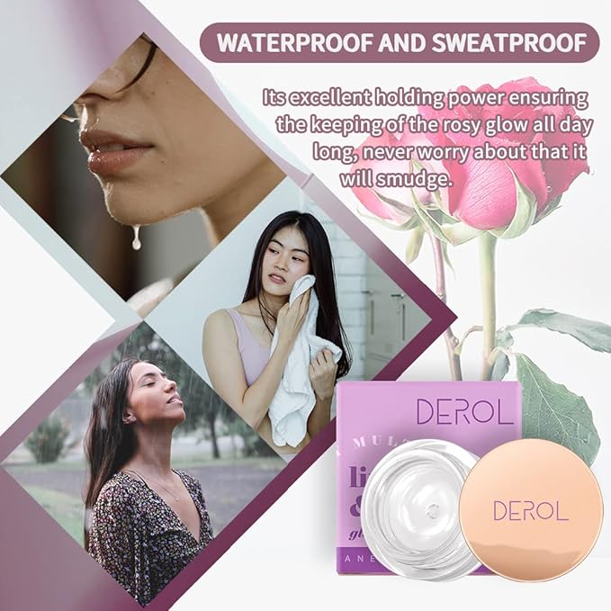 Moisturizing Blush Rouge Color Changing Blusher for Cheeks