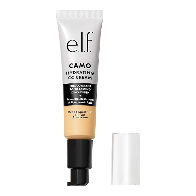 e.l.f. Hydrating Camo CC Cream, SPF 30, Color 140 W