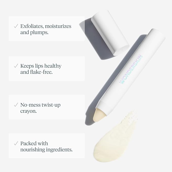 Wonderskin Top Gloss Clear Shine and Wonder Blading Lip Scrub Set