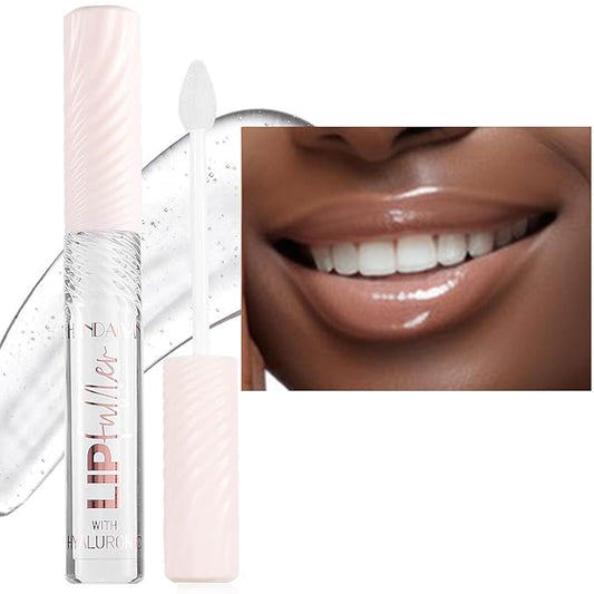 clear Lip Gloss Lip Plumper Gloss Tinted Lipgloss Lip Oil Teens Moisturizing Lipstick Lip Balm High Shine And Vegan Plumping Lip Gloss For Women Girls Long-Lasting Dry Lip Care 01