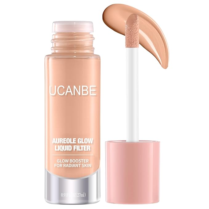 UCANBE Halo Glow Liquid Filter, Face Complexion Booster 0.91OZ