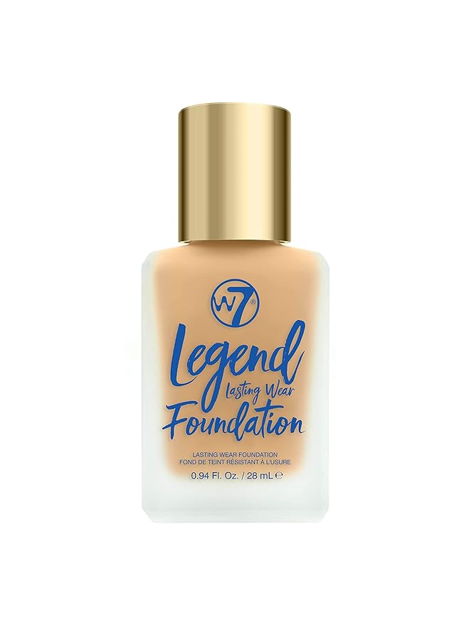 W7 Legend Foundation - Creamy Liquid Foundation for - (Butterscotch) 28ml