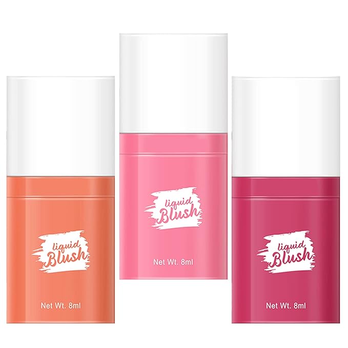 Liquid Blush Set Makeup, Cream Blush for Cheeks, Oz (02#03#04#)