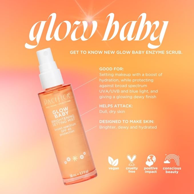 Pacifica Beauty Glow Baby Brightening Setting Mist &