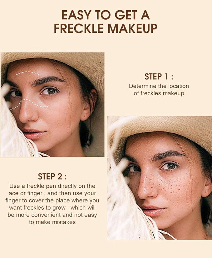 Freckle Pen Face Concealer Point Out Natural Waterproof Natural Coffee