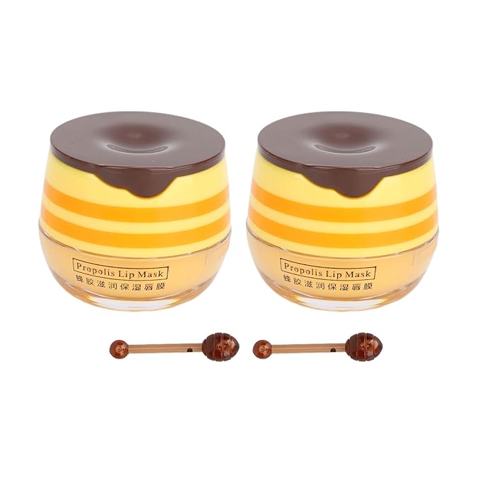 2pcs Honey Lip Balm, Lip Hydrating