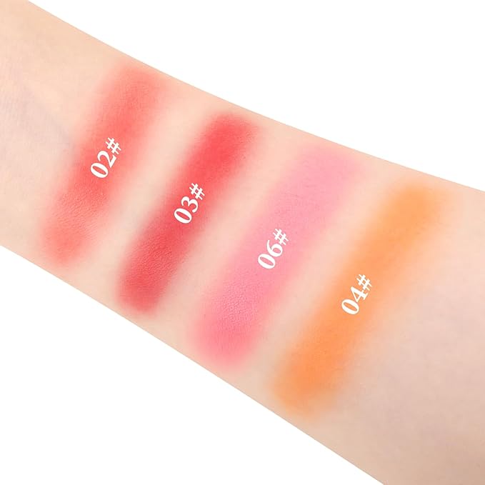 Boobeen Soft Blend Powder Blush for Cheeks, Buildable