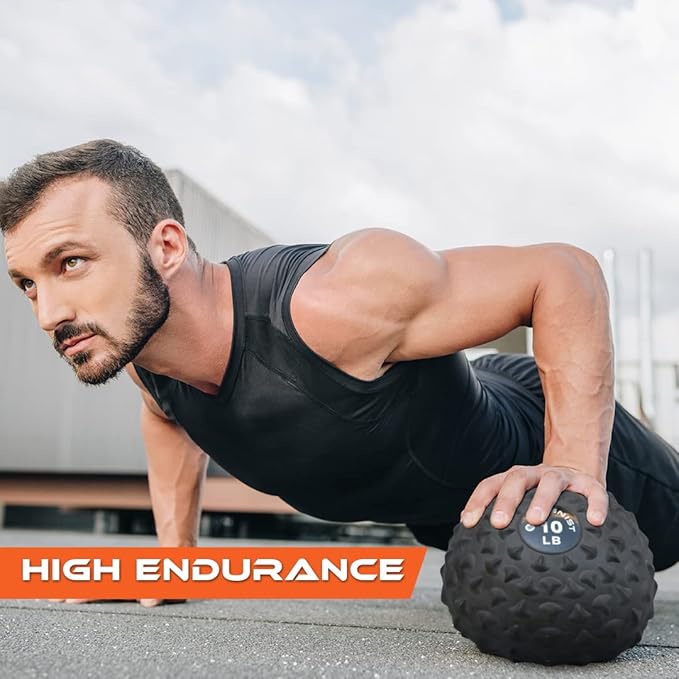 GYMENIST Weighted No Bounce Slam Ball Intensive Workout