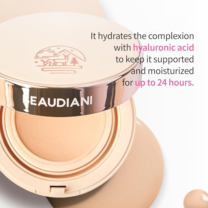 Mesh Tight up Cushion foundation 02, Light Beige, skin type