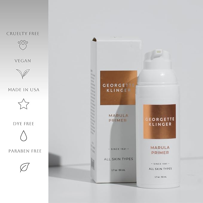 Marula Primer - Vitamin-Rich Hydrating & Gentle Moisturizer, 1.7 oz