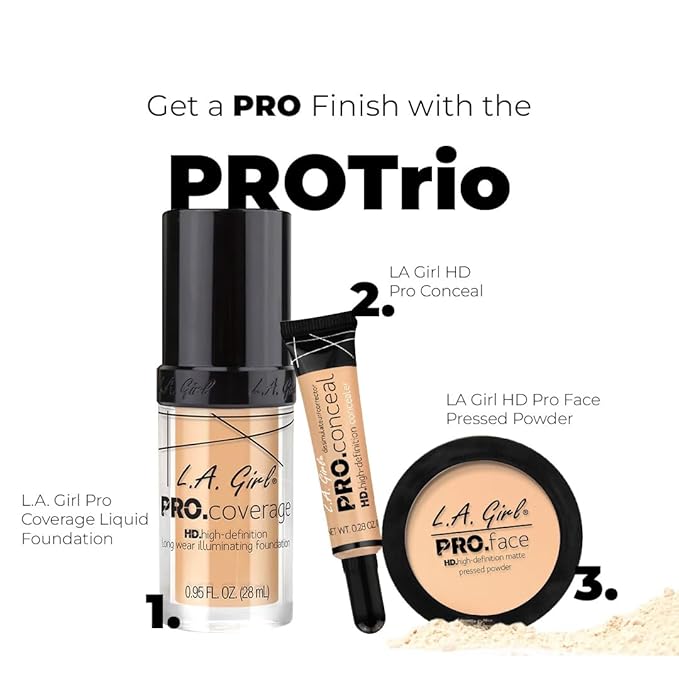 L.A. Girl Pro Conceal HD Concealer, Light Ivory, 0.28 Ounce