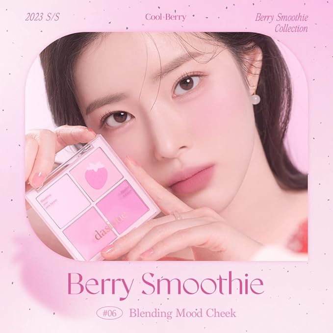 Dasique Blending Mood Cheek #06 Berry Smoothie |