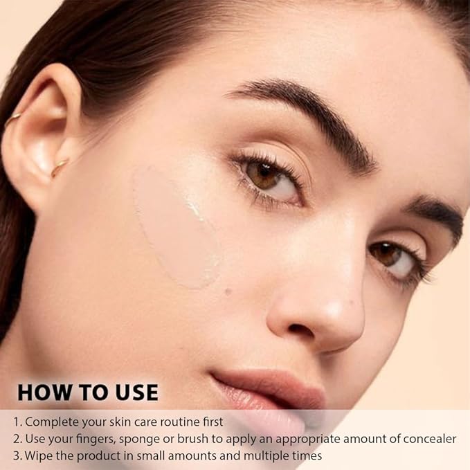 Kaely under Eye Concealer Full Coverage,Waterproof Concealer for