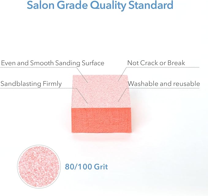 Nail buffer block, 100 pcs