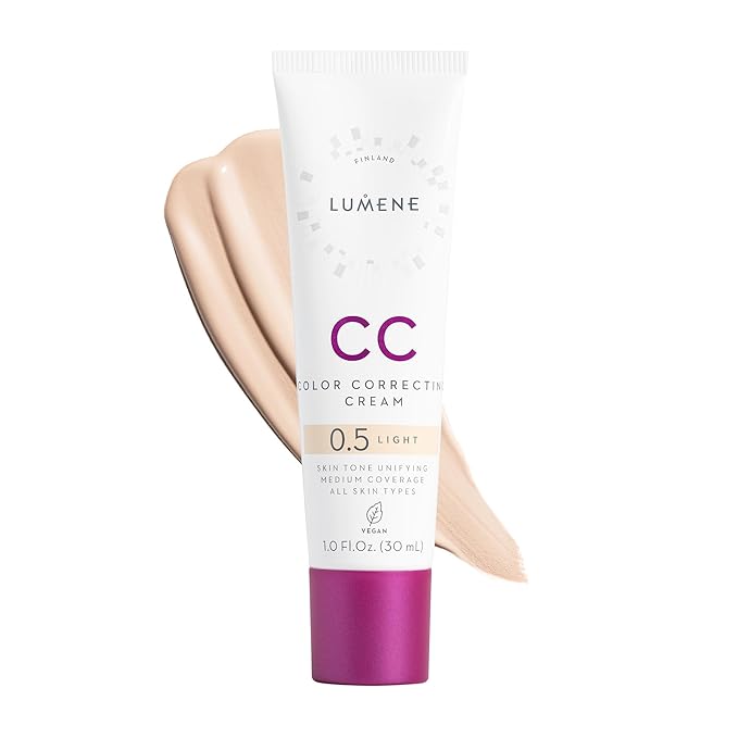 Lumene Color Correcting CC Cream - Lightweight Foundation 1 fl oz