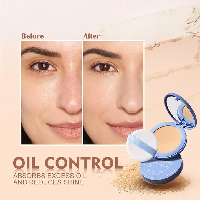 Pressed Matte Face Powder Makeup & Setting Powder N.W (02#) 10g