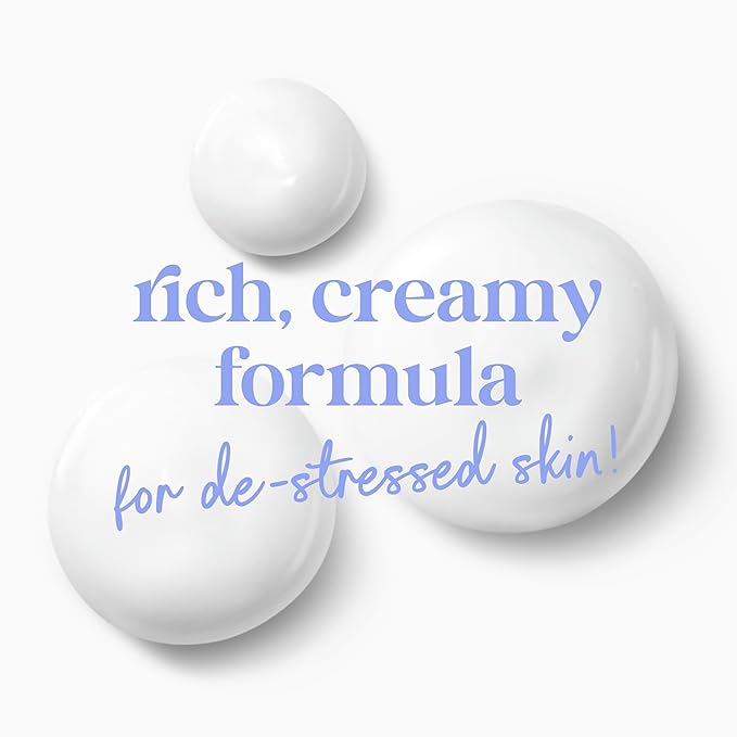 Dove Body Wash with Pump 3 Count Anti-Stress Blue Chamomile & Oat Milk, for 24hr Lotion-Soft Skin Moisturizing Skin Cleanser with No Sulfates No Parabens