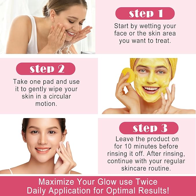 Kojic acid and turmeric cleansing