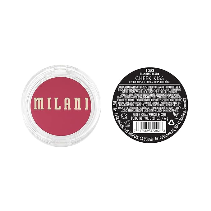 Milani Cheek Kiss Cream Blush- Cream to Gel