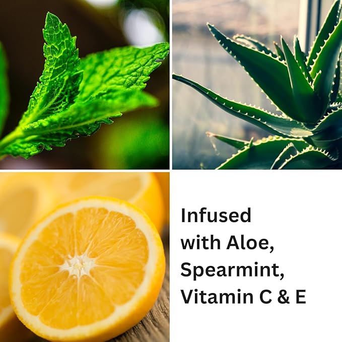 Plum Island Sand Lip Gloss (.25oz) -Vegan, gluten-free, cruelty-free formula with Aloe, Vitamins C & E, and a refreshing hint of spearmint extract for soft and hydrated lips.