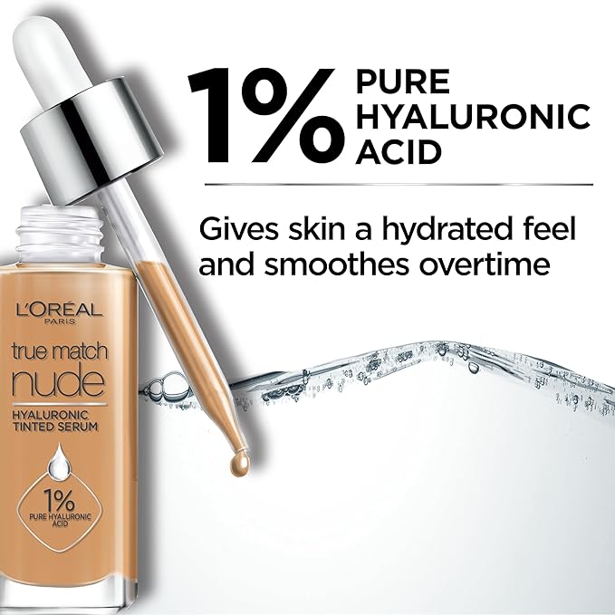 L'Oreal Paris True Match Nude Hyaluronic Tinted Serum fl. oz.