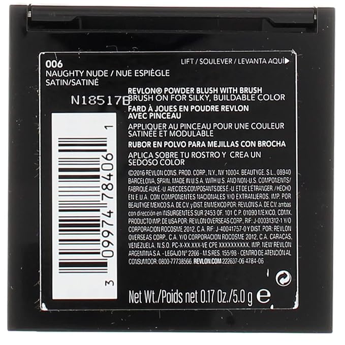 Revlon Naughty Nude Powder Smooth Blush - 2 per case.