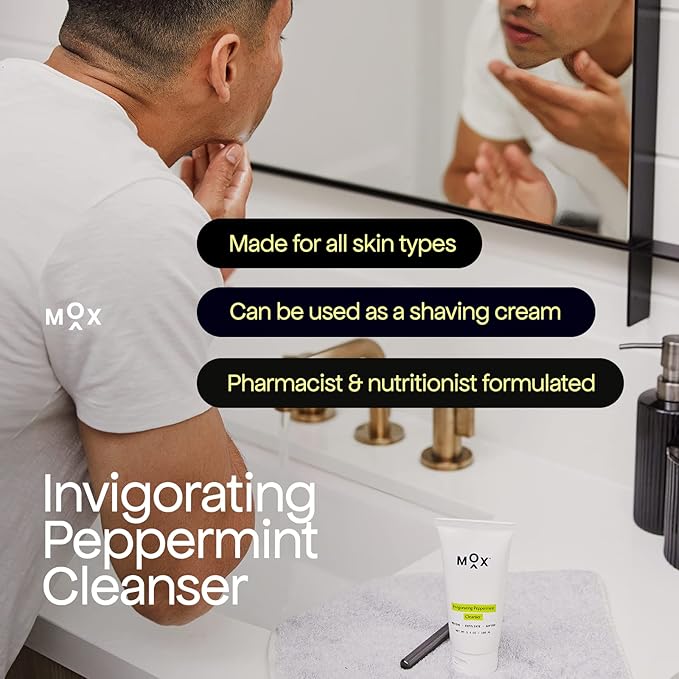 Mox Skincare Hydrating Mint Face Cleanser